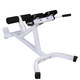 N-027 Back Hyperextension Bench Roman Chair White & Black - Thumbnail 1