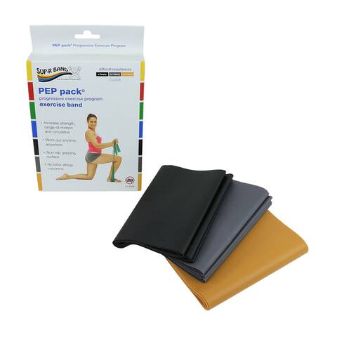 Sup-R Band® Latex Free Exercise Band - PEP pack®