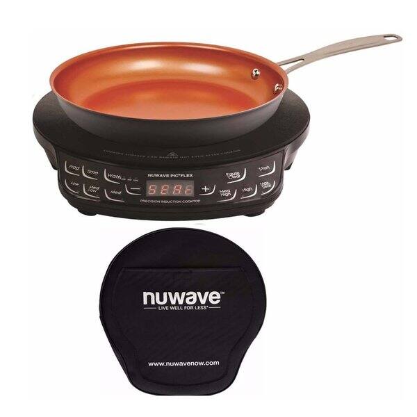 Shop Nuwave Induction Cooktop W 9 Inch Fry Pan 12 Ceramic Fry