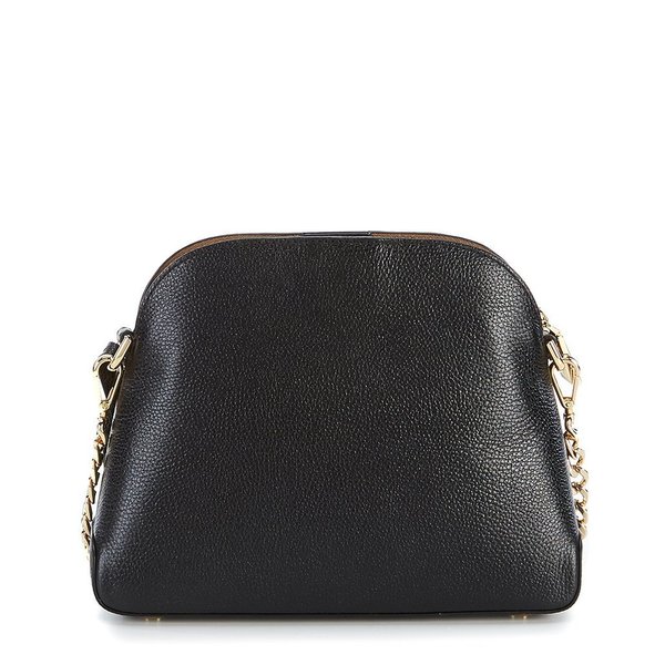 black dome crossbody bag