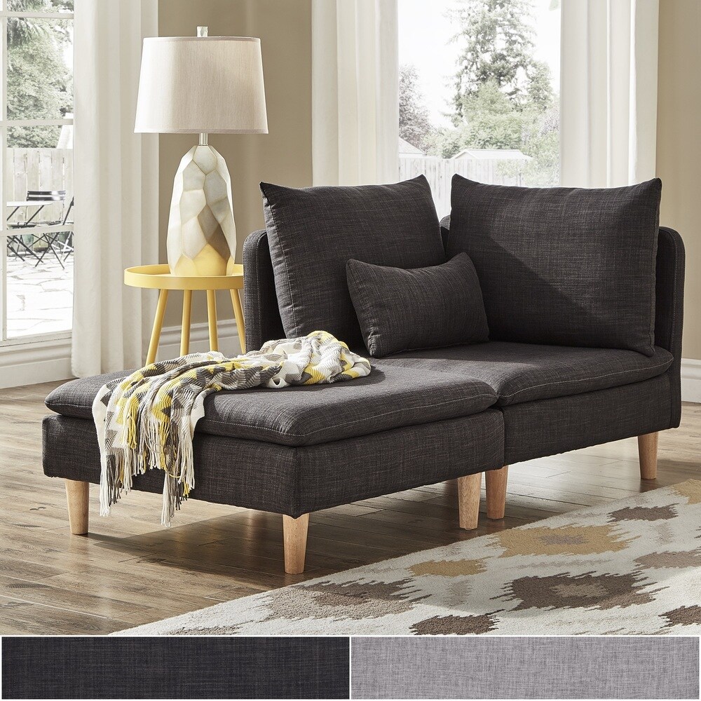 iNSPIRE Q Modern Malina Modular Mid-Century Corner Chair