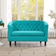 preview thumbnail 13 of 55, Silver Orchid Greta Upholstered Loveseat