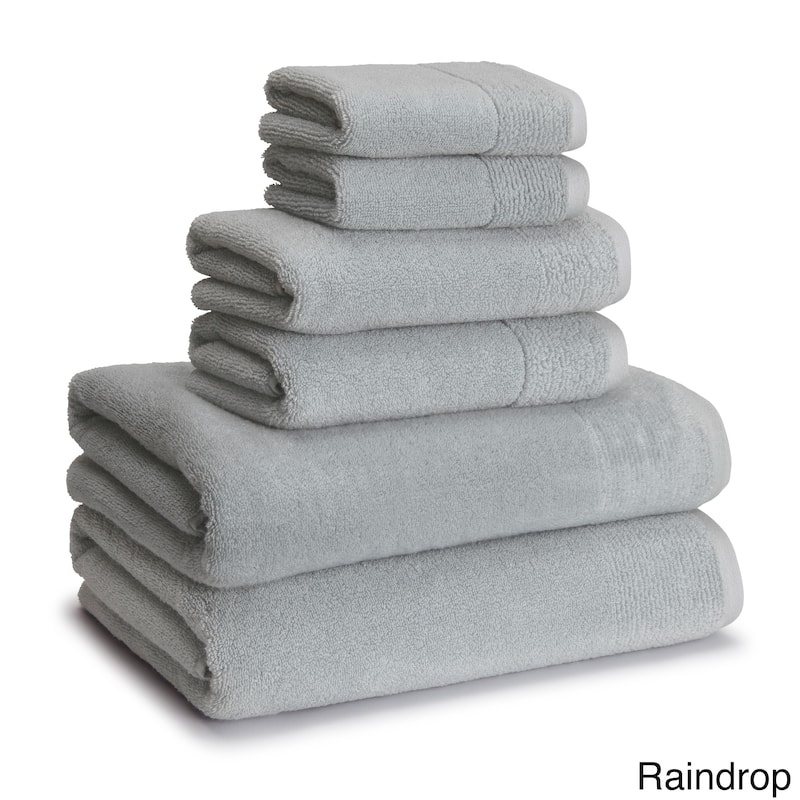 Rayon from Bamboo 6-Piece Towel Collection (2-Bath, 2-Hand, 2-Wash)