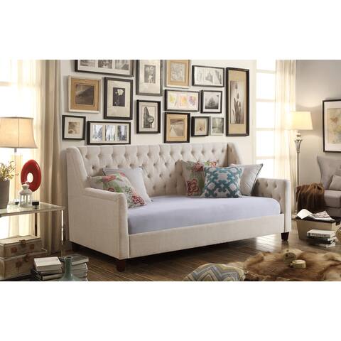 Milagros Twin Size Tufted Daybed