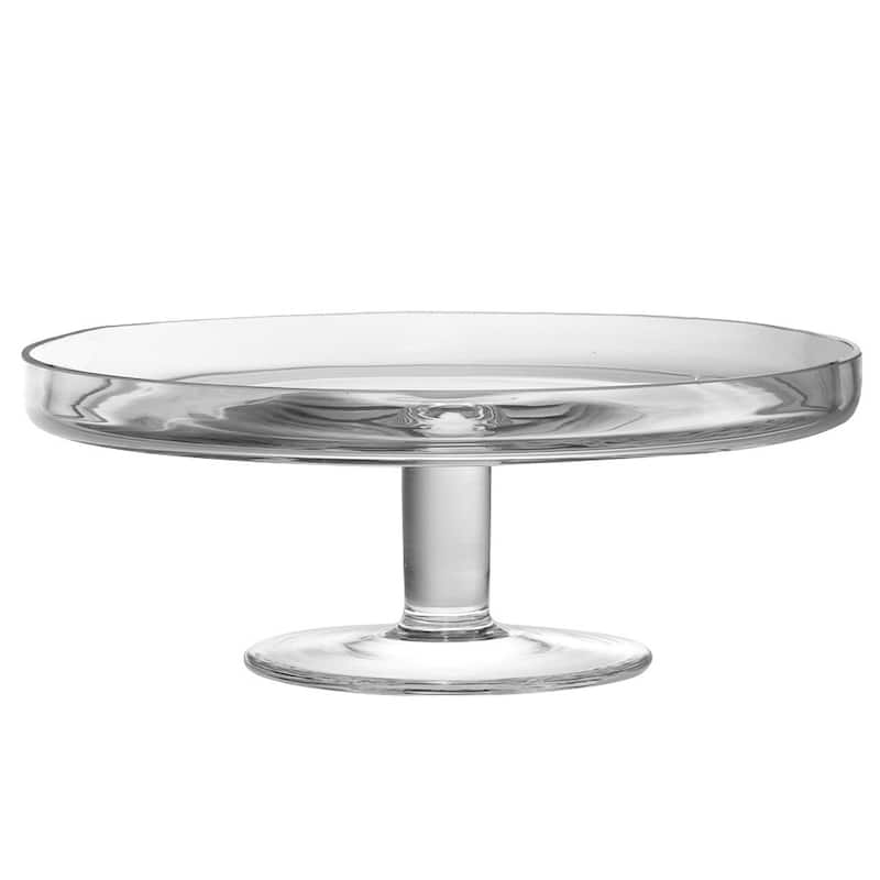 Majestic Gifts Inc. High Quality European Glass Footed Cake Plate