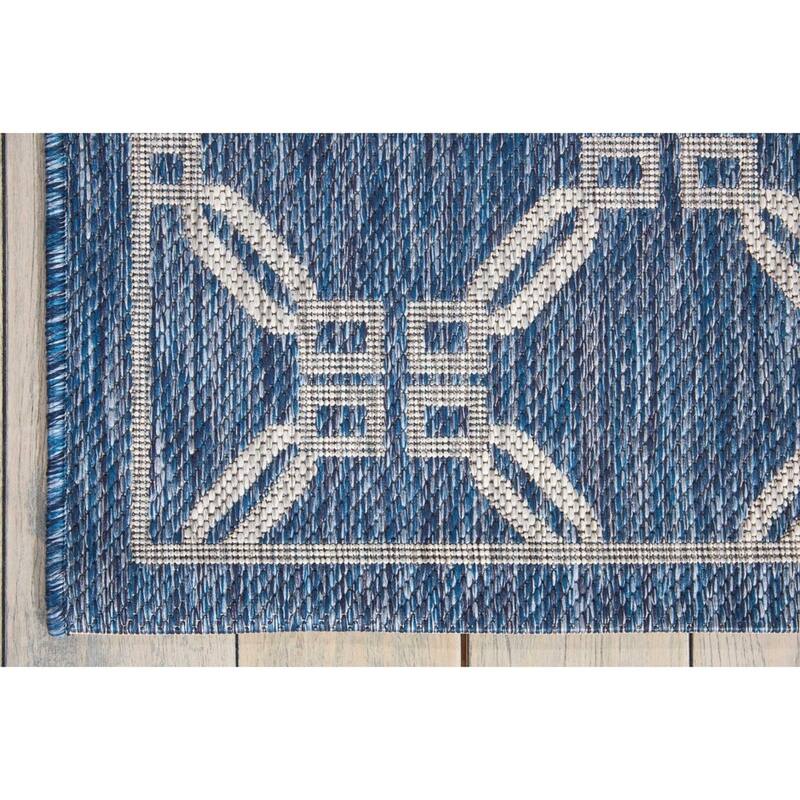 Nourison Garden Party Geometric Casual Indoor/Outdoor Area Rug