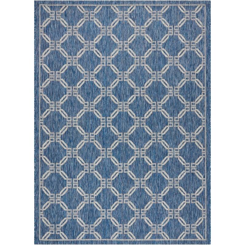 Nourison Garden Party Geometric Casual Indoor/Outdoor Area Rug