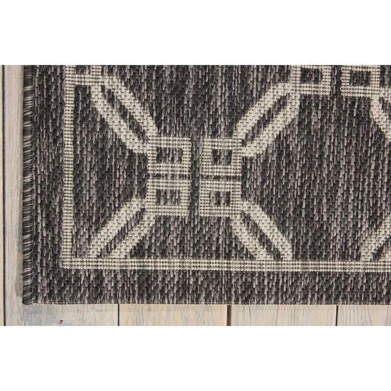 Nourison Garden Party Geometric Casual Indoor/Outdoor Area Rug