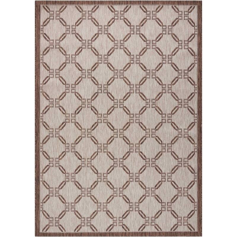 Nourison Garden Party Geometric Casual Indoor/Outdoor Area Rug