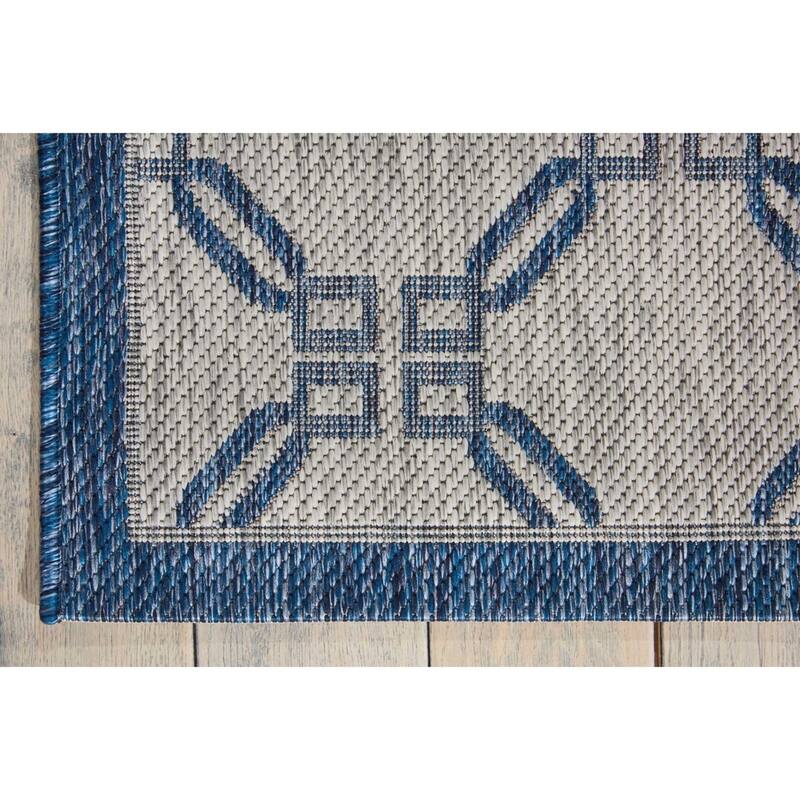 Nourison Garden Party Geometric Casual Indoor/Outdoor Area Rug
