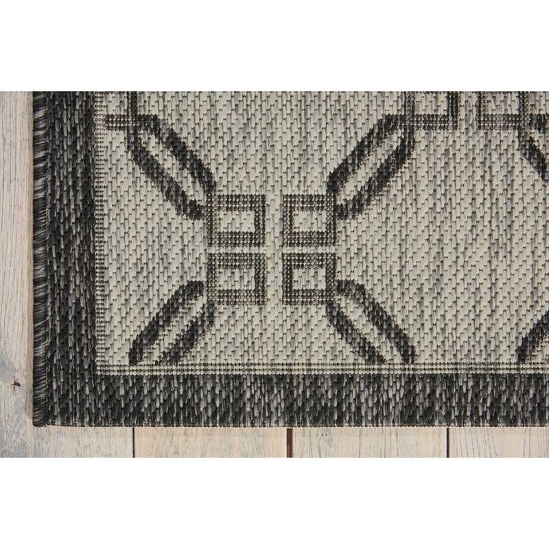 Nourison Garden Party Geometric Casual Indoor/Outdoor Area Rug