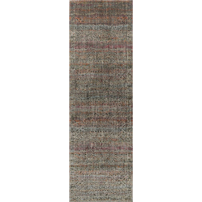 Alexander Home Genova Sunset Geometric Boho Chic Area Rug