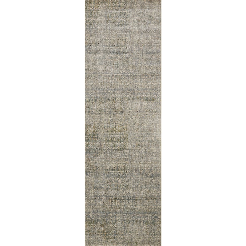 Alexander Home Genova Abstract Distressed Transitional Area Rug