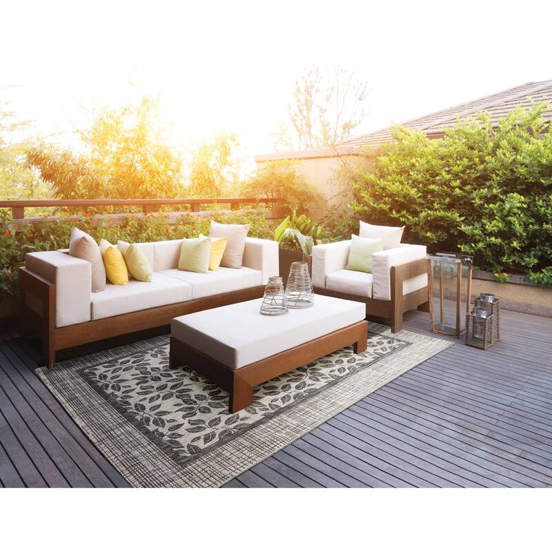 Nourison Garden Party Floral Indoor/Outdoor Area Rug