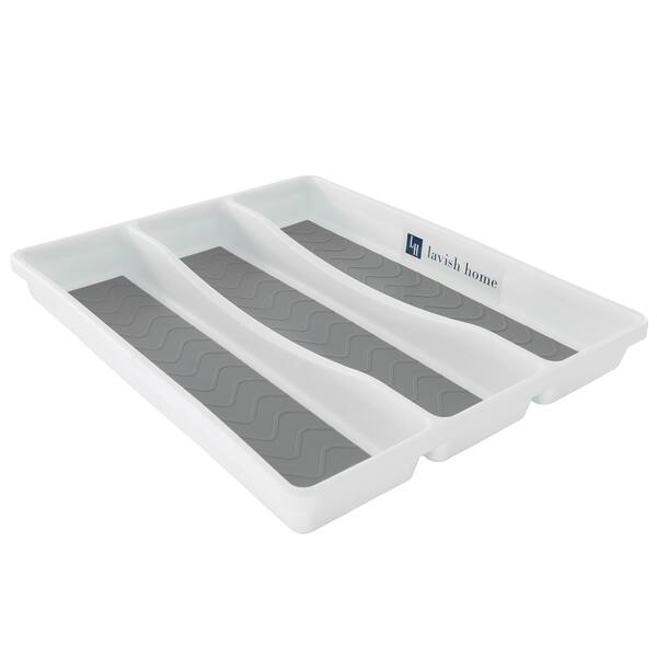 Shop Lavish Home Silverware Drawer Organizer With Sections And