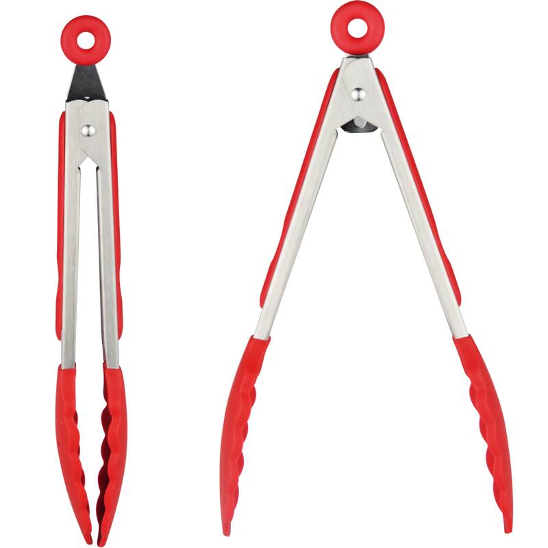 Prime Cook Stainless Steel 2 Piece Serving Tong Set