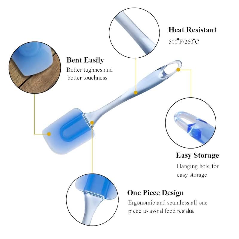 Prime Cook Silicone Spatula Set