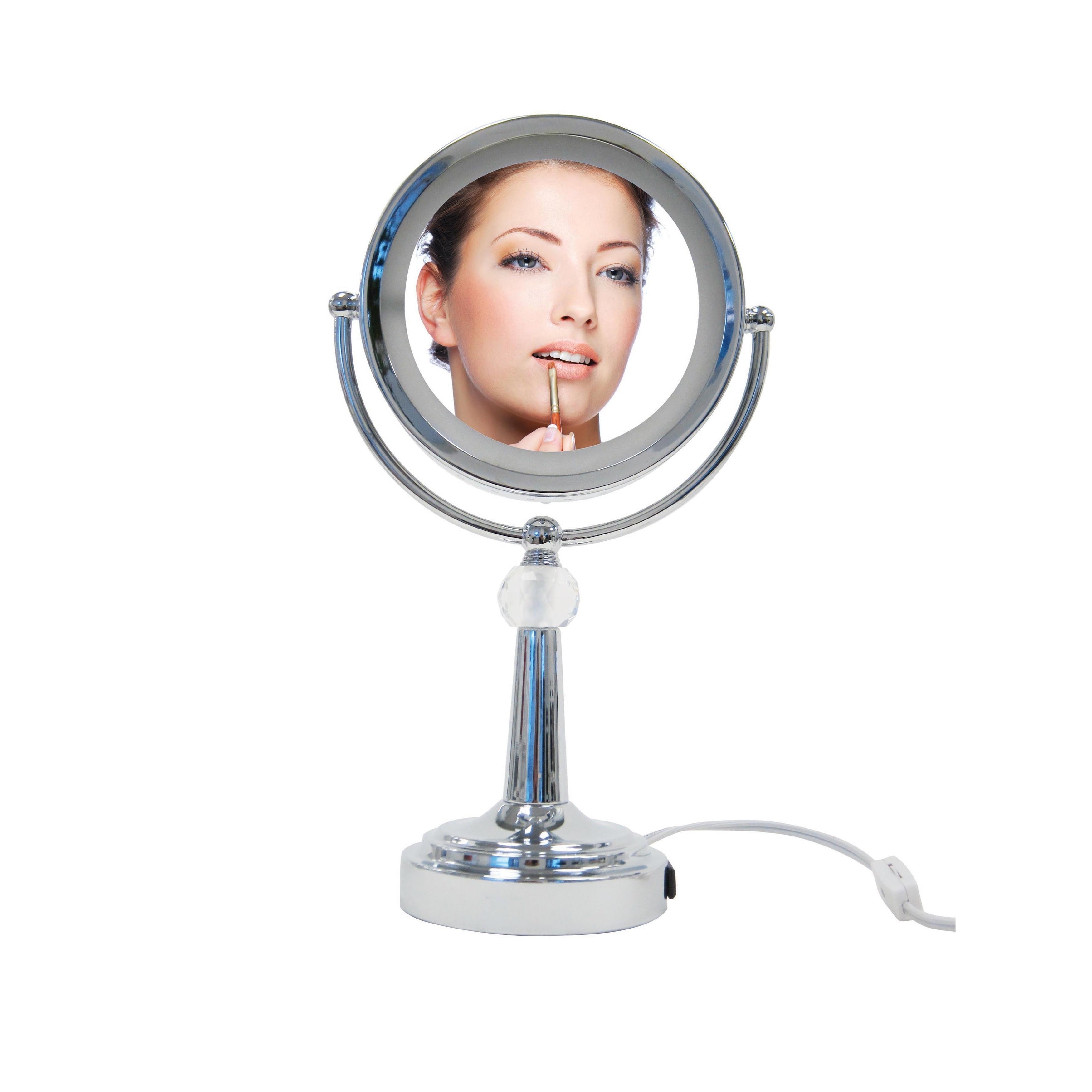 tall magnifying mirror