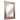 American Art Decor Hartley Medium Rectangular Bronze Espresso Accent Framed Beveled Wall Vanity Mirror - Brown - A