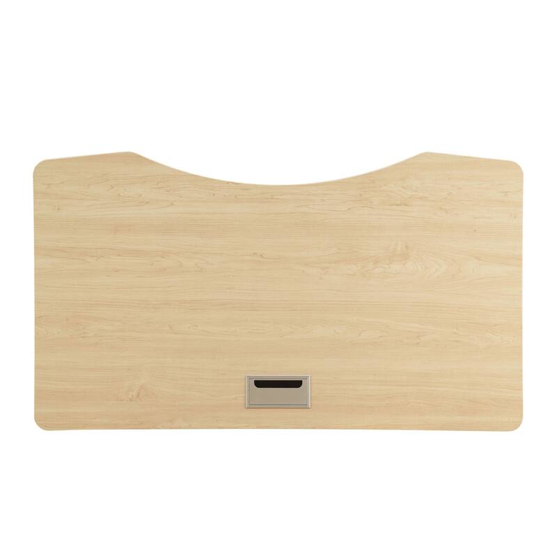 Glidene Modern Metal Lift Adjustable Standing Desk by Furniture of America