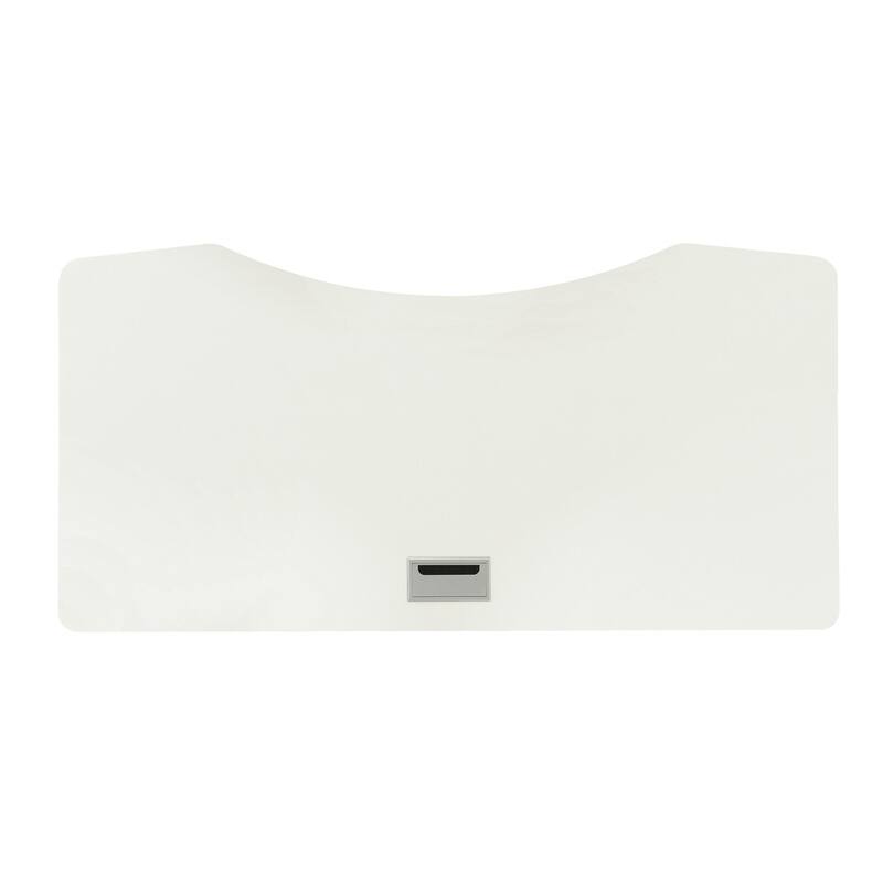 Glidene Modern Metal Lift Adjustable Standing Desk by Furniture of America