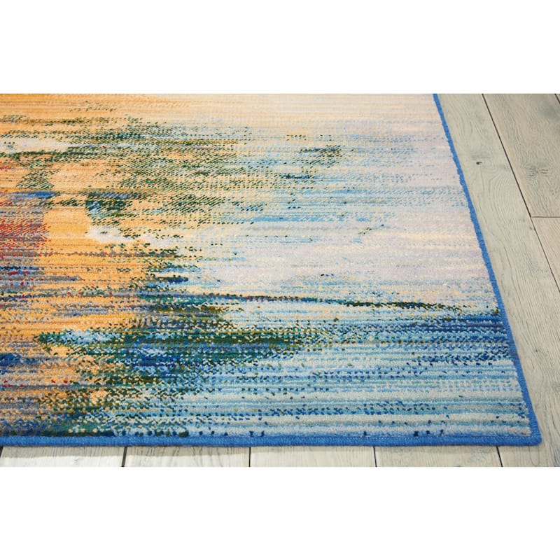 Nourison Chroma Colorful Abstract Area Rug
