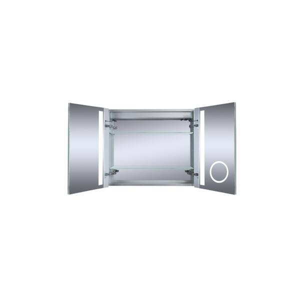 Shop Innoci Usa Melania 30 X 26 Led Recessed Double Door Lighted