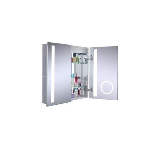 Shop Innoci Usa Melania 30 X 26 Led Recessed Double Door Lighted