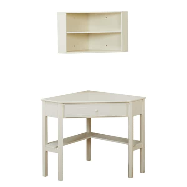 Shop Simple Living Corner Desk And Hutch Set On Sale Free