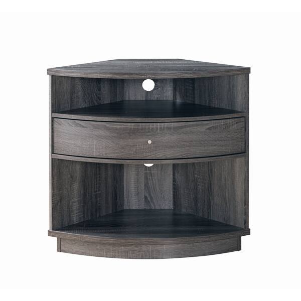 Shop Furniture Of America Aishe Urban Contemporary Corner Storage Cabinet On Sale Overstock 20255198