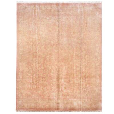 Handmade One-of-a-Kind Tibetan Wool Rug (India) - 8' x 10'