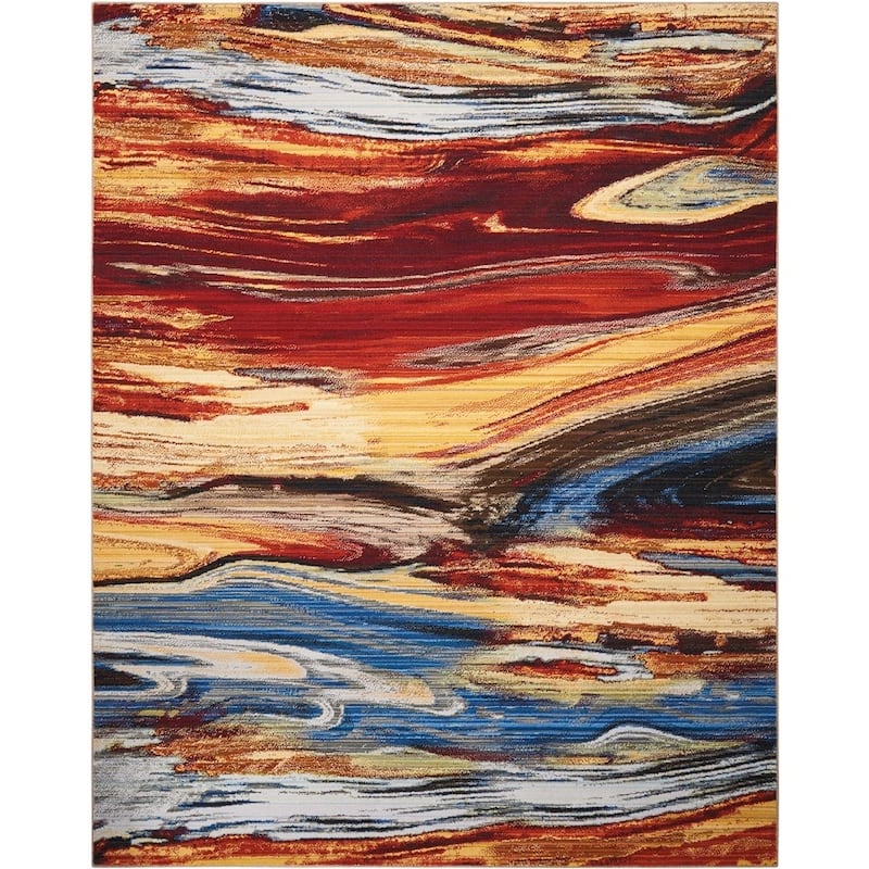 Nourison Chroma Area Rug - 4' x 6' - Multi - Rectangle