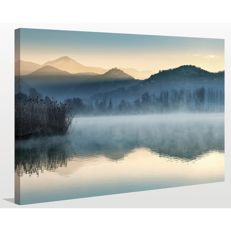 "Quiet Morning" Giclee Stretched Canvas Wall Art
