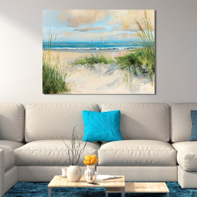 "Catching The Wind" Giclee Stretched Canvas Wall Art