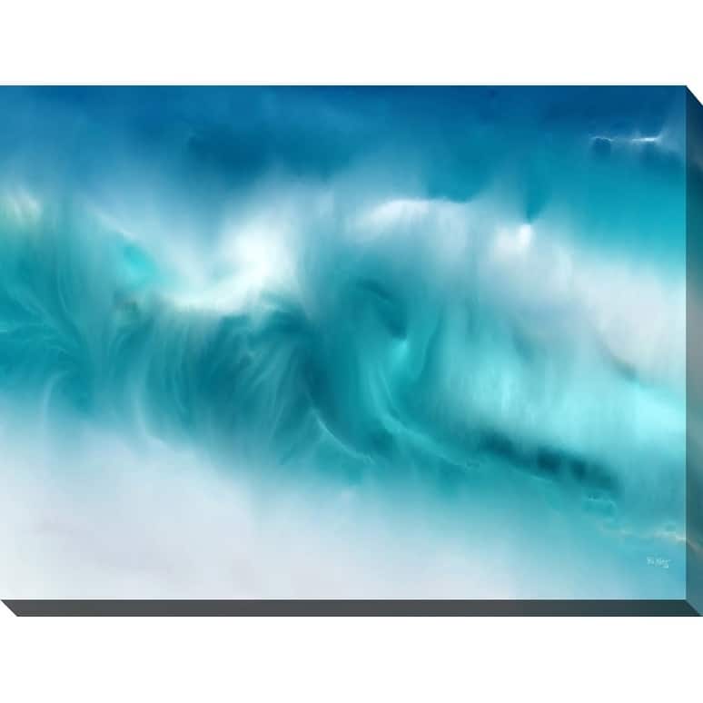 Mark Lawrence "Blue Ocean" Giclee Canvas Art