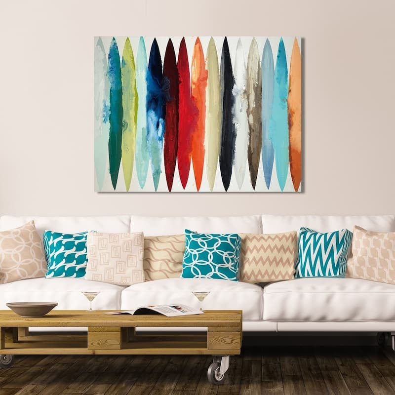 "Even Flow" Giclee Stretched Canvas Wall Art