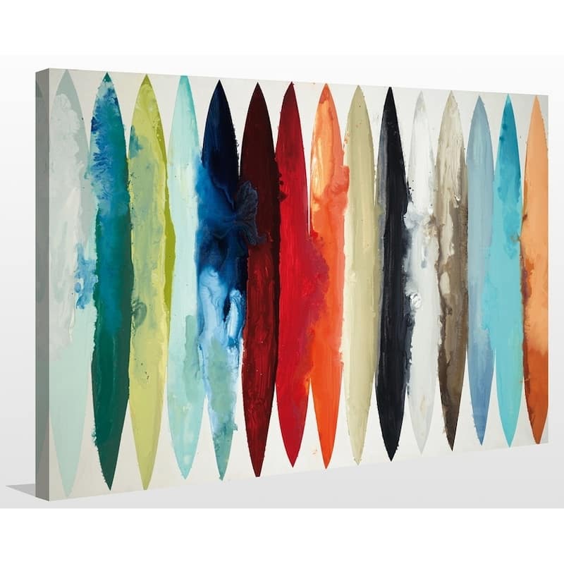 "Even Flow" Giclee Stretched Canvas Wall Art