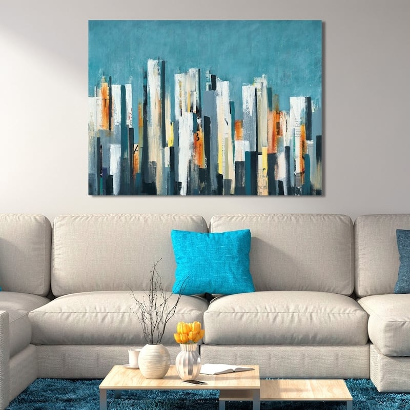 "Urban Play" Giclee Stretched Canvas Wall Art
