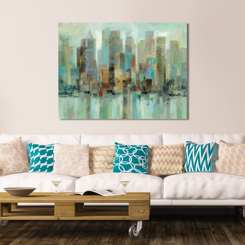 "Morning Reflections" Giclee Stretched Canvas Wall Art