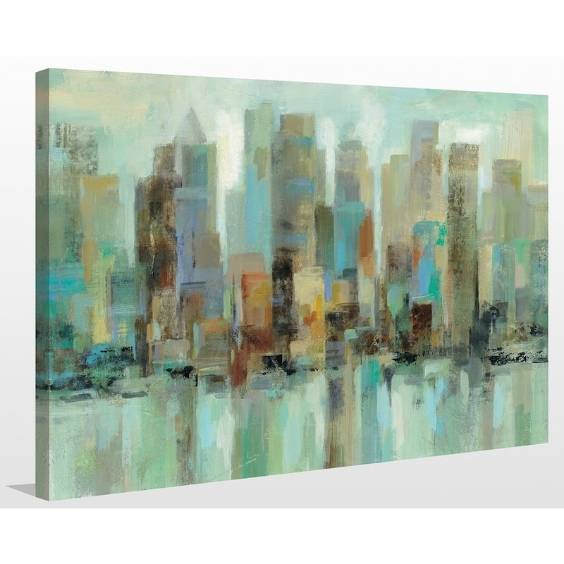 "Morning Reflections" Giclee Stretched Canvas Wall Art