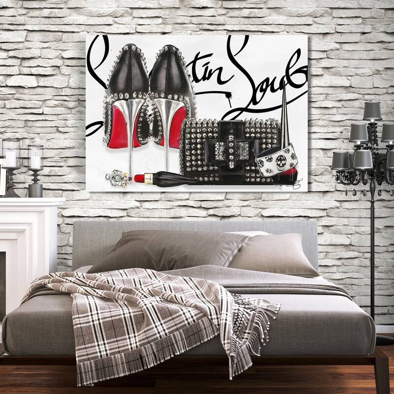 BY Jodi "Obsessed" Giclee Stretched Canvas Wall Art
