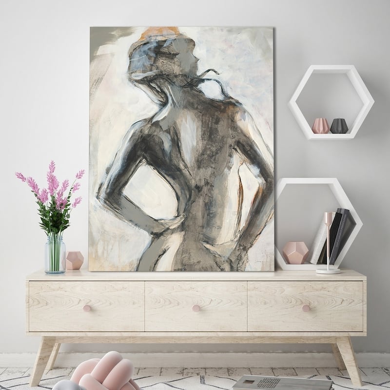 "Gestures II" Giclee Stretched Canvas Wall Art