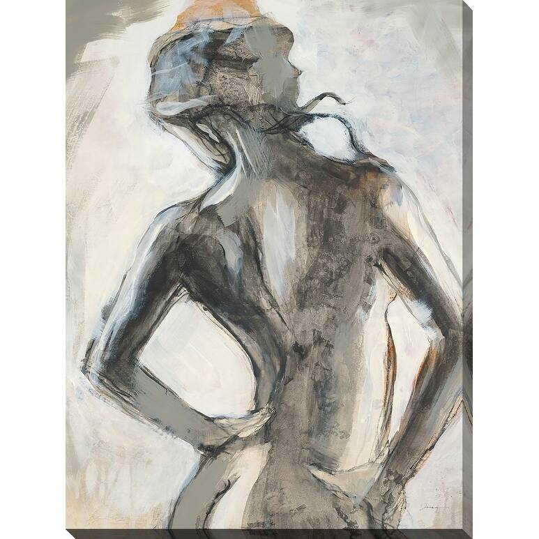 "Gestures II" Giclee Stretched Canvas Wall Art