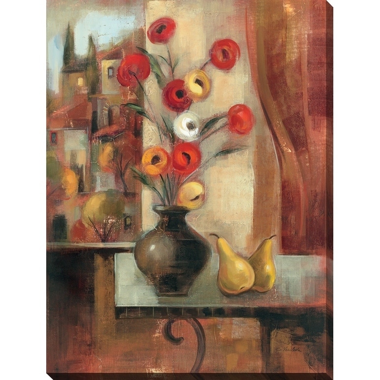 "Old Town Memories I" Giclee Stretched Canvas Wall Art