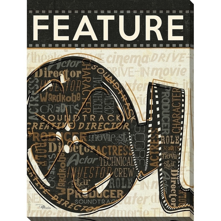 "Feature" Giclee Stretched Canvas Wall Art