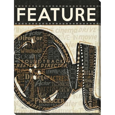 "Feature" Giclee Stretched Canvas Wall Art