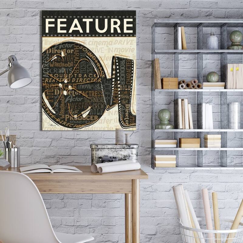 "Feature" Giclee Stretched Canvas Wall Art