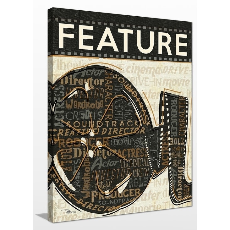 "Feature" Giclee Stretched Canvas Wall Art