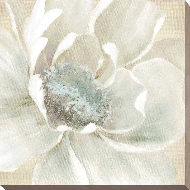 "Winter Blooms I" Giclee Stretched Canvas Wall Art
