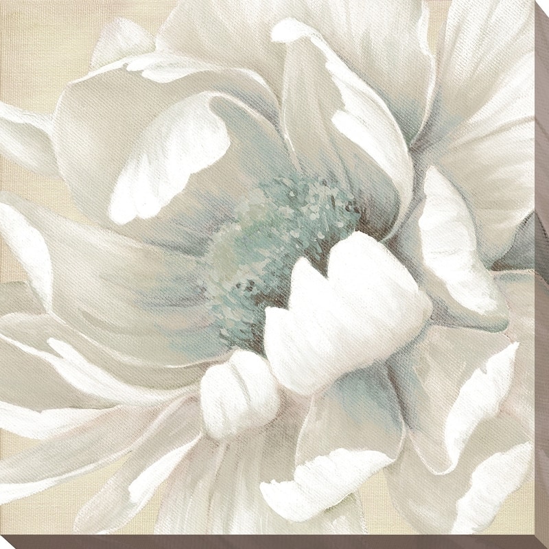 "Winter Blooms II" Giclee Stretched Canvas Wall Art